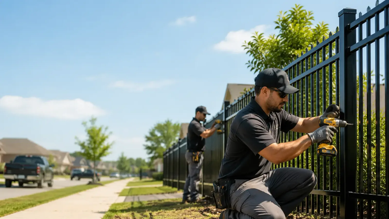 Metal Fence Installation in Albany, KY